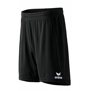 ERIMA Heren voetbalshort Rio 2.0 met binnenslip, zwart, 50 (M)(6), 316011