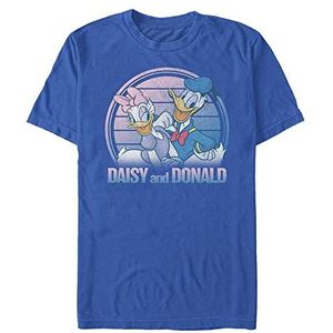 Disney Classic Mickey - Daisy And Donald Unisex Crew neck T-Shirt Bright blue M