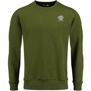 KEYLARGO - Klfaded Memories - Sweatshirt - Groen - Col Rond, Lange Mouwen