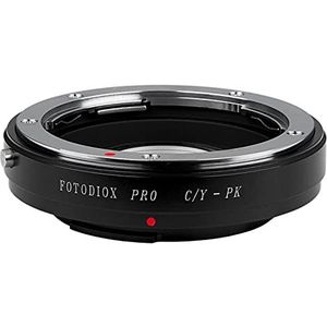 Fotodiox Pro Lens Mount Adapter, Contax/Yashica Lens naar Pentax K Camera's zoals Pentax K-7, K-x, K-r, K-5, K-01 & K-30