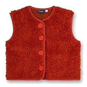 Sanetta Sweatshirt voor meisjes, rood peper, 56 cm