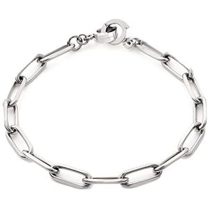 Leonardo Jewels Armband Estrella Clip & Mix, 019747, Eine Grösse, Roestvrij staal, Geen edelsteen