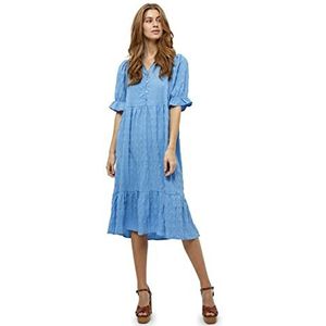 Minus New Birgitta-jurk | Blauwe jurken voor dames VK | Lente damesjurken | Maat 8