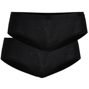 CALIDA - Hipster Benefit - Zwart - Set van 2 - Elastische Single Jersey