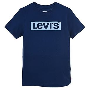 Levi's Kids Lvb T-shirt met korte mouwen voor jongens, Estate Blauw, 24 Maanden