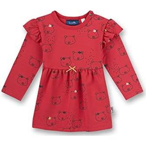 Sanetta Casual jurk voor babymeisjes met lange mouwen.