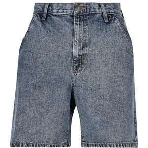 Urban Classics Heren Organic Denim Bermuda Shorts Klassieke Shorts, Light Skyblue Acid Washed, 29