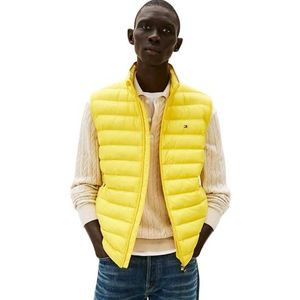 Tommy Hilfiger Heren VERPAKKBAAR GERECYCLED VEST MW0MW37677 Vest, GEEL, XS, GEEL (Morningside Yellow), XS