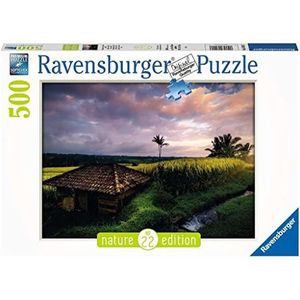 Ravensburger puzzel Rijstvelden in Bali - Legpuzzel - 500 stukjes