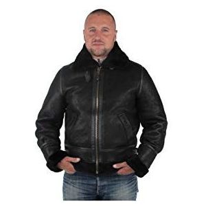 Schott NYC heren bombardier, zwart, 5XL