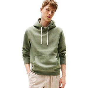 Tommy Hilfiger Heren ESS SEASONAL FLEECE HOODY MW0MW39997 Pullover Hoodie, Groen, XXL, Groen (Slag Groene Heide), XXL