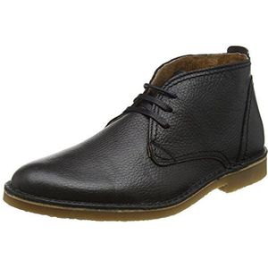 Selected Heren Shhnew Royce Leather Bootschoenen, zwart, 44 EU