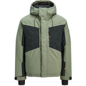 JACK & JONES Heren Jjalpes Ski Jacket Aw25, Laurel Wreath, l, Laurel Wreath, L