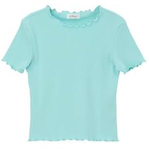 T-shirt - Mint Blue - Korte Mouwen - Ronde Hals - Rolzoom