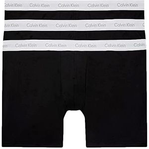 Calvin Klein Boxershorts voor heren (verpakking van 3), Zwart, XXL
