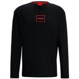 HUGO - Laze - Poloshirt - Zwart - Katoen/Elastaan