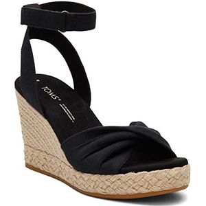 TOMS Dames Marisela Sandaal, Zwart, 37 EU