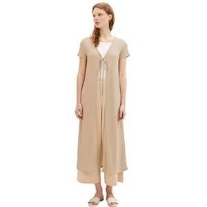 TOM TAILOR Denim Dames 1036567 T-shirt, 31700-Dusty Sand Beige, M, 31700 - Dusty Sand Beige, M