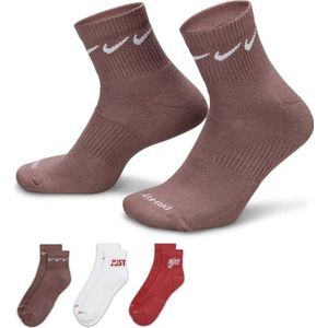 Nike DH3827-909 U NK Everyday PLUS CUSH ANKLE herensokken meerkleurig maat S