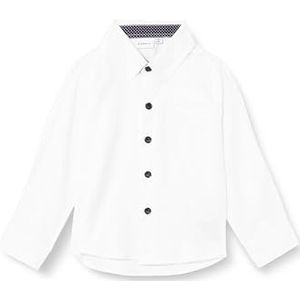 name it Baby Boys NMMFESHIRT LS Shirt Shirt, Bright White, 86, wit (bright white), 86 cm