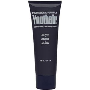 Youthair Haarkleurcrème voor grijs haar, professionele formule zonder loodacetaat, 110 ml