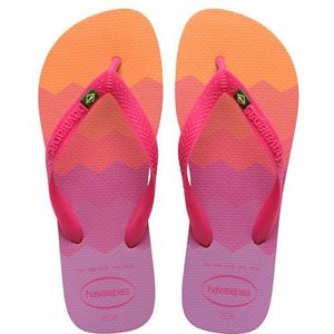 Havaianas Brasil Fresh, teenslippers, uniseks, volwassenen, Perzik, 34 EU