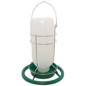 Vadigran fontein lantaarn van kunststof voor vogels, 1 l
