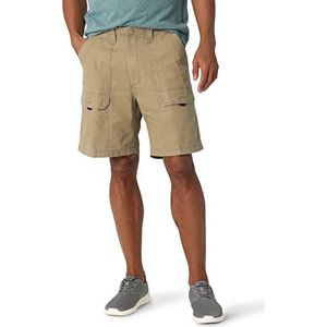 Wrangler Authentics Canvas utility-herenshort voor hiking, Nootmuskaat, 56