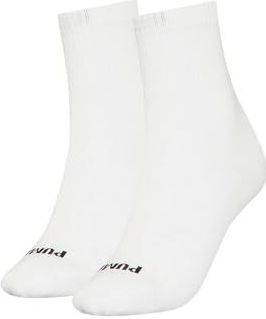 PUMA - Sokken - Effen Kleuren - Set van 2 Paar - Katoenmix met Stretchgehalte