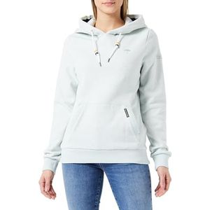 Eissegler dames hoodie, Rookmunt Melange, S