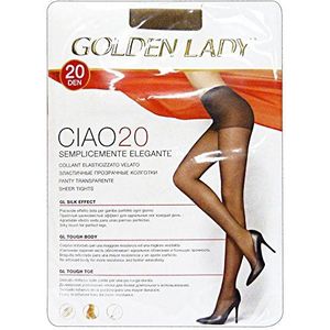 Panty Golden Lady 20 denier stretch transparant Daino maat 4 - L