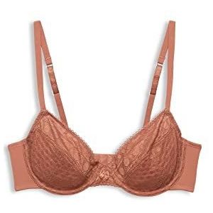 ESPRIT Modern Lace Rcsuw Beha, voorgevormde beha, bruin (cinnamon), 70D