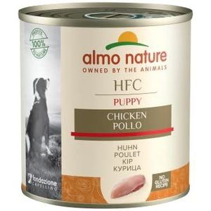 Almo Nature Classic hondenvoer, puppy, kip, 12 blikjes (12 x 280 g)