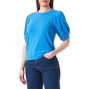 s.Oliver Dames sweatshirt, korte mouwen, blauw, 40, blauw, 40