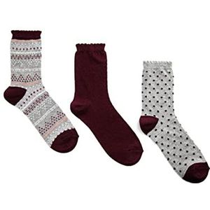 Koton Set van 3 sokken, grijs (040), eenheidsmaat voor dames, grijs (040), one size