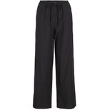 VILA - Broek - Zwart - Gevoerde Zoom - Loosefit - High Waist