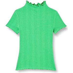 s.Oliver T-shirt voor meisjes, korte mouwen, Groen 7590, 140 cm