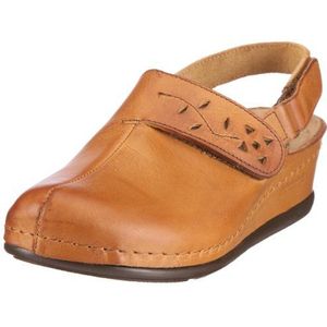 Dr. Brinkmann 710281 710281, damesklompen en slippers, bruin middenbruin, 36 EU