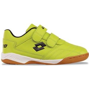 LOTTO Pacer K Sneakers voor kinderen, uniseks, Lime Black, 32 EU