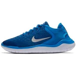 Nike Free Run 2017 Hardloopschoenen voor kinderen, uniseks, Blauw Team Royal White Pht 401, 35.5 EU