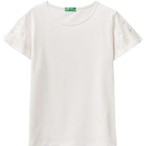 Undercolors of Benetton T-shirt voor dames, Crème 0Z3, XS