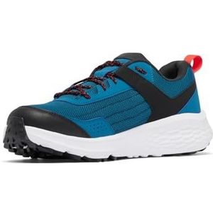 Columbia Men's Vertisol Trail Trailrunning Shoes, Blue (Phoenix Blue x Poppy Red), 11 UK