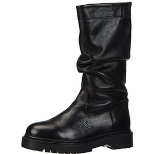 Geox D Bleyze Sneakers voor dames, zwart, 37,5 EU