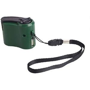 Urisgo Trader voor noodgevallen, voor mobiele telefoon, dynamo handslinger voor buiten, handslinger, USB-oplader, snellaadadapter