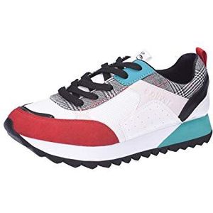 s.Oliver Dames 5-5-23614-33 598 Sneakers, Rood Rood Rood Comb 598, 42 EU
