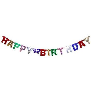 Folat - Letterslinger 'Happy Birthday' Holografisch