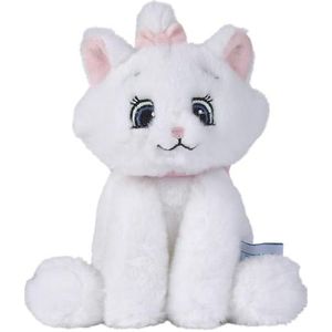 Simba 6315870300 Disney Super Soft Marie, 25 cm pluche dier, geschikt voor de eerste levensmaanden, knuffeldier