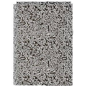 Grupo Erik A4 Elastiekmap Keith Haring - Opbergmap met hoekelastiek en binnenkleppen