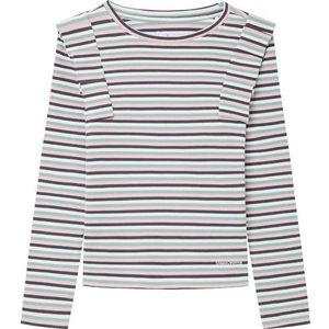Pepe Jeans Treasure T-shirt voor meisjes, Groen (Sage Green), 10 jaar