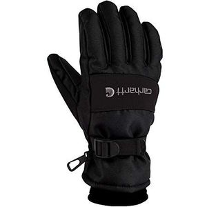 Carhartt Heren WP waterdichte geïsoleerde handschoen, zwart, klein, Zwart, Small (Pack of 1)